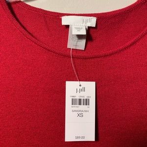 NWT J.Jill sweater XS